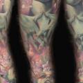 tatuaje Pierna Lado Mujer por Jay Freestyle