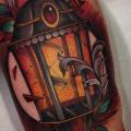 Arm Lampe tattoo von Blessed Tattoo