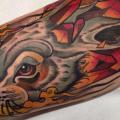 Arm Rabbit tattoo by Blessed Tattoo
