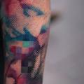 Arm Water Color tattoo by Imaginarium Tatouage