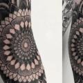 Arm Dotwork Mandala tattoo by NR Studio