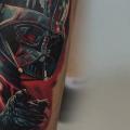 tatuaje Brazo Star Wars por Voice of Ink