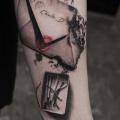 Arm 3d Letter tattoo by Bang Bang