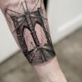 Arm Brücke tattoo von Bang Bang