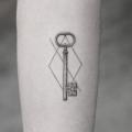 Arm Key tattoo by Bang Bang