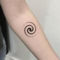 Arm Spiral tattoo by Bang Bang