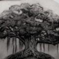 Realistische Rücken Baum tattoo von Bang Bang