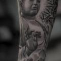 Arm Religiös tattoo von Bang Bang
