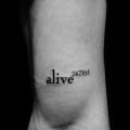 Arm Lettering Fonts tattoo by Bang Bang