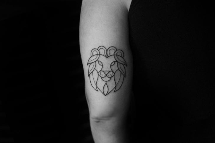 Arm Lion Tattoo by Bang Bang