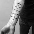 Arm Abstrakt tattoo von Digitalism