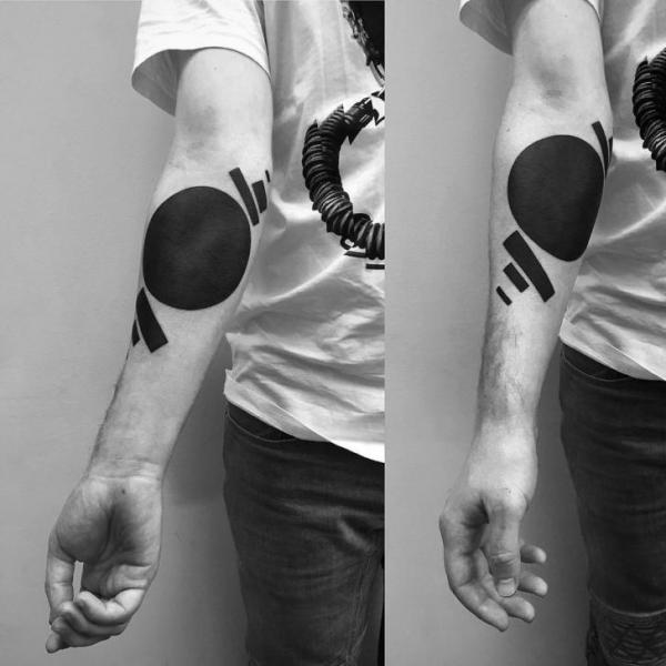 Arm Circle Tattoo by Digitalism