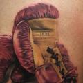 Boxe Gloves tattoo by Logia Barcelona