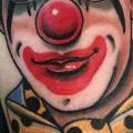 Arm Clown tattoo von Kings Avenue Tattoo