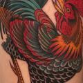 Arm Rooster tattoo by Kings Avenue Tattoo