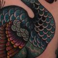 tatuaje Hombro Brazo Dodo por Kings Avenue Tattoo