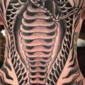 Schlangen Kopf Nacken tattoo von Kings Avenue Tattoo