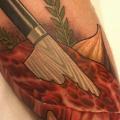 Arm Messer Fleisch tattoo von Good Kind Tattoo
