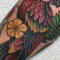 Arm Parrot tattoo by Good Kind Tattoo