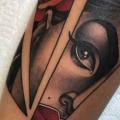 Arm Rose Woman tattoo by Good Kind Tattoo