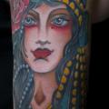Arm Gypsy tattoo by Electric Anvil Tattoo