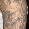 Shoulder Arm Religious tattoo by Tattoo Valentin