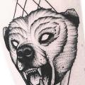 Arm Bear tattoo by Heart of Art