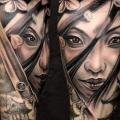 tatuaje Brazo Geisha por Heart of Art