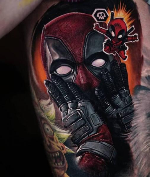 fan siêu lầy đâu hình xăm deadpool  Đỗ Nhân Tattoo Studio  Facebook