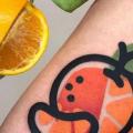 Arm Orange tattoo von Mambo Tattooer