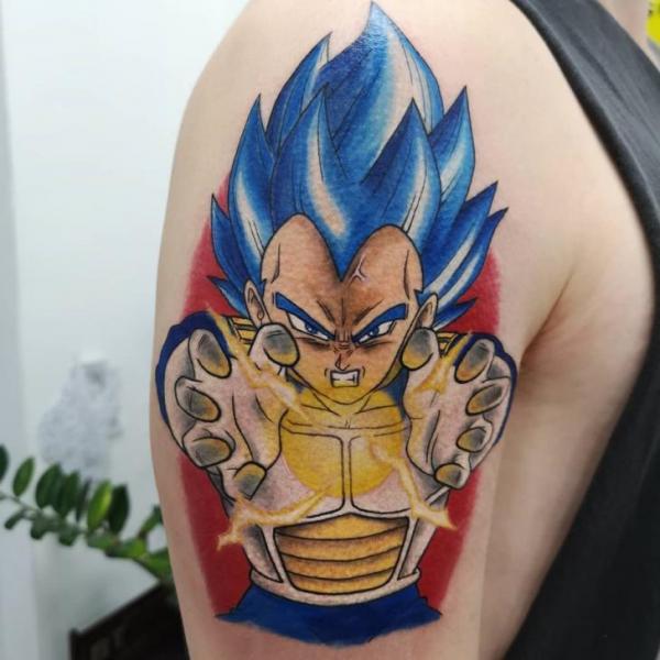Arm Dragon Ball Tattoo by Plan9 Ealing