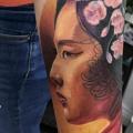Arm Portrait Japanese tattoo by Plan9 Ealing