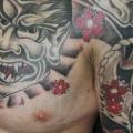 tatuaje Hombro Japoneses por 72 Tattoo