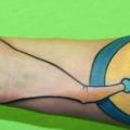 Arm Character Popeye tattoo by Cia Tattoo