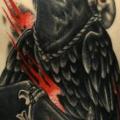 tatuaje Brazo Fantasy Cuervo por Dirty Roses