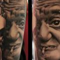 Arm Portrait Realistic Camera tattoo by Dirty Roses