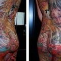 Japanese Body tattoo by Dirty Roses