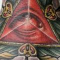 Hand Auge Gott Geometrisch tattoo von Dirty Roses