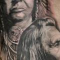tatuaggio Realistici Fianco Indiani di Dirty Roses