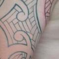 Schulter Tribal tattoo von Bad Girl Ink Tattoos