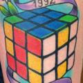 Arm Rubick tattoo by Bananas Tattoo