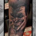 Arm Joker tattoo by Fat Foogo