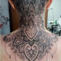 tatuagem Costas Cabeça Pescoço decoração por Fat Foogo