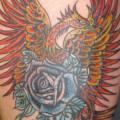 Shoulder Phoenix tattoo by Body Graphics