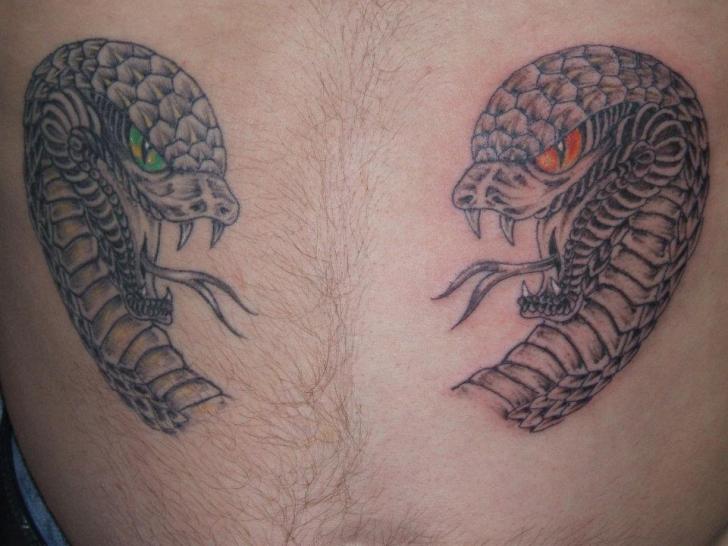 Tatuaggio Serpente Fianco di Body Graphics