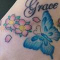 tatuaggio Piede Farfalle di Bout Ink Tattoo
