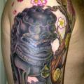 Shoulder Japanese tattoo by Bout Ink Tattoo
